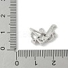Brass Micro Pave Cubic Zirconia Pendants KK-M326-14P-3