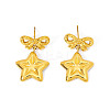 304 Stainless Steel Dangle Stud Earrings WGAD79C-01-2