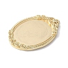Brass Pendant Cabochon Settings KK-V005-01G-02-3