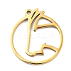 304 Stainless Steel Pendants STAS-Z043-01A-1