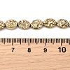 Non-magnetic Synthetic Hematite Beads Strands G-I365-01M-4