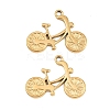 304 Stainless Steel Pendants STAS-H241-09G-1
