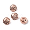 Alloy Shank Buttons FIND-WH0111-334ARG-2
