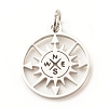 Non-Tarnish 201 Stainless Steel Pendants STAS-G258-03P-2