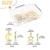 50Pcs 2 Styles Tibetan Style Alloy Charms TIBEP-FS0001-29AG-4