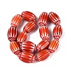 Handmade Millefiori Glass Barrel Beads LS-LA-N002-15F-2