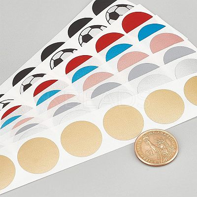 Coated Scratch Off Film Password Sticker DIY-WH0184-42C-1