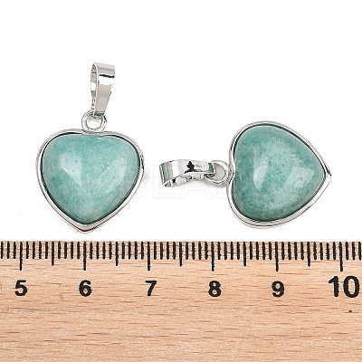 Natural Amazonite Pendants G-A315-04B-P-1
