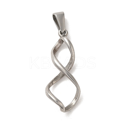 Non-Tarnish 304 Stainless Steel Pendants STAS-B053-29P-1