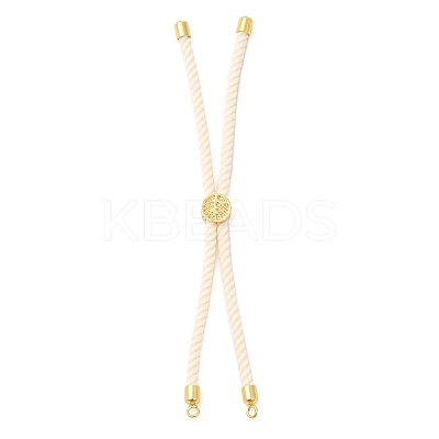 Twisted Nylon Cord Silder Bracelets LS-DIY-B066-03G-20-1