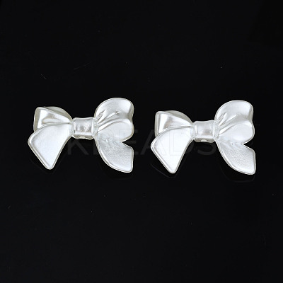 ABS Plastic Imitation Pearl Beads OACR-N008-130-1