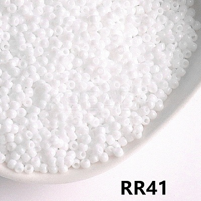Opaque 8/0 Glass Seed Beads SEED-I013-3mm-RR41-1