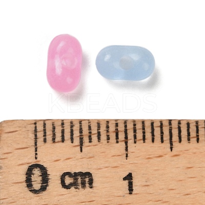 Luminous Transparent Acrylic Beads LACR-D009-01A-1