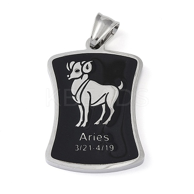 304 Stainless Steel Pendants LS-STAS-O008-01C-1
