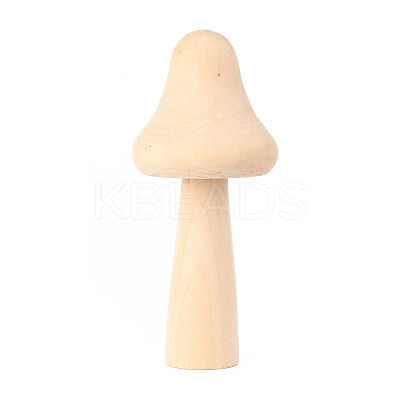 Schima Superba Wooden Mushroom Children Toys WOOD-TAC0004-07D-1