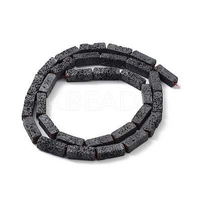 Natural Lava Rock Beads Strands G-H303-C05-1