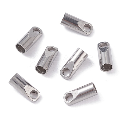 Tarnish Resistant 304 Stainless Steel Cord Ends STAS-H153-08P-1