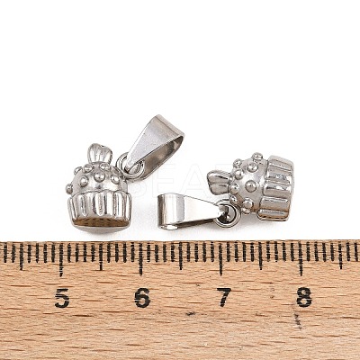 304 Stainless Steel Pendants STAS-B167-21C-P-1