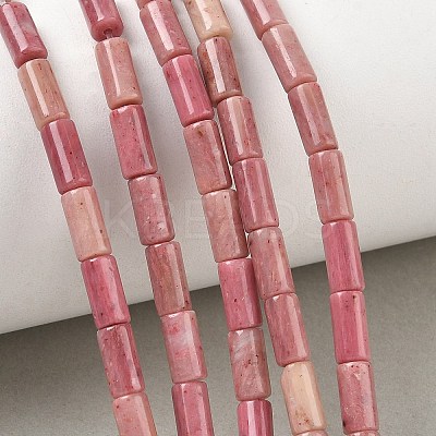 Natural Rhodonite Beads Strands G-B091-A21-01-1