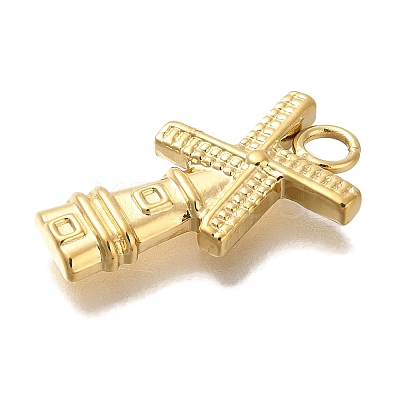 Ion Plating(IP) 304 Stainless Steel Pendants STAS-P371-024G-1