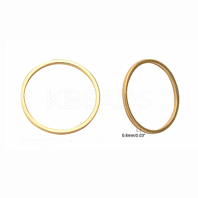 Ion Plating(IP) 304 Stainless Steel Linking Ring LS-STAS-S079-13-B05-NF-1