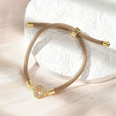 Adjustable Nylon Cord Bracelets X-BJEW-C096-01G-15-1