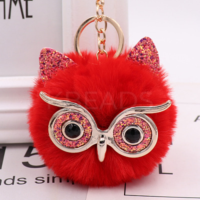 Pom Pom Ball Keychain KEYC-PW0002-033F-1