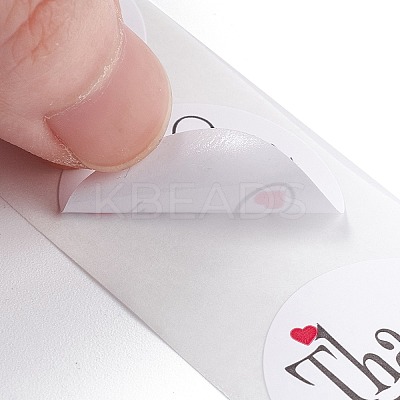 Paper Thank You Gift Sticker Rolls X-STIC-E001-04-1