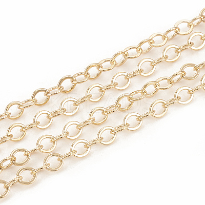 Brass Cable Chains CHC-S003-08G-1