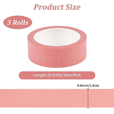 3 Rolls Masking Tape AJEW-CP0009-39A-1