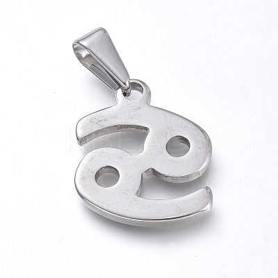 Non-Tarnish 304 Stainless Steel Pendants LS-STAS-L210-06H-P-01-1