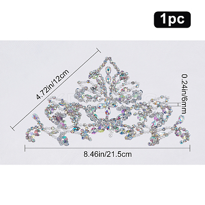 Rhinestone & Plastic Beaded Appliques DIY-WH0325-41-1