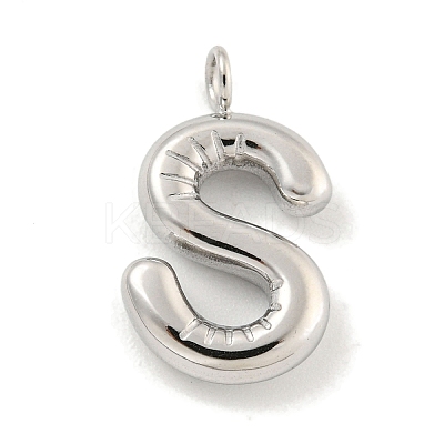 Non-Tarnish 304 Stainless Steel Pendants STAS-C102-15P-S-1