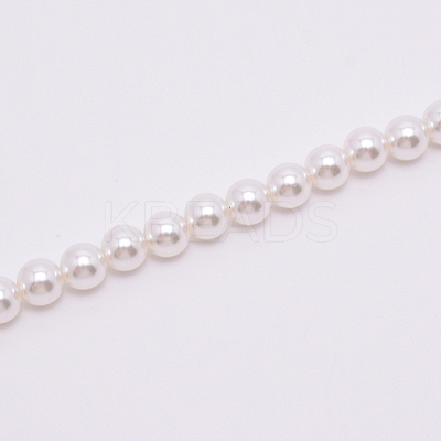 White Acrylic Round Beads Bag Handles LS-FIND-TAC0006-24D-01-1