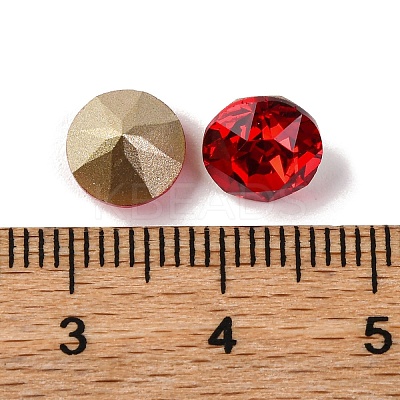 Glass Rhinestone Cabochons RGLA-A026-01B-227-1