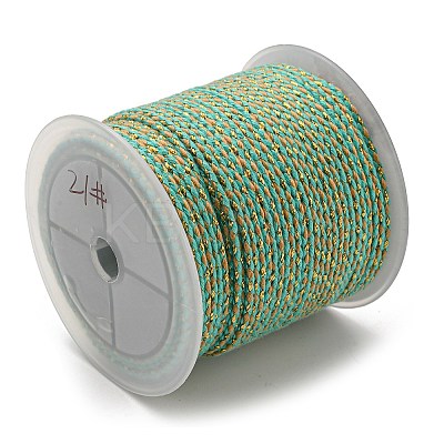 4-Ply Polycotton Cord with Metallic Thread OCOR-Z003-C21-1