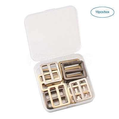 Alloy Slider Buckles PALLOY-TA0001-90-RS-1