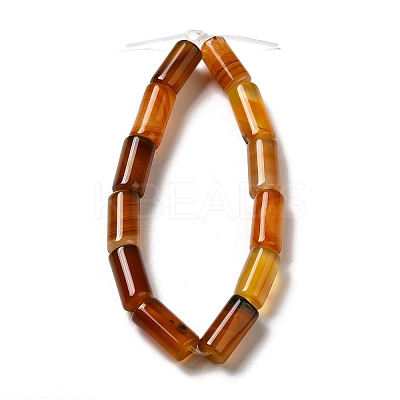 Natural Agate Beads Strands G-H295-E01-03-1
