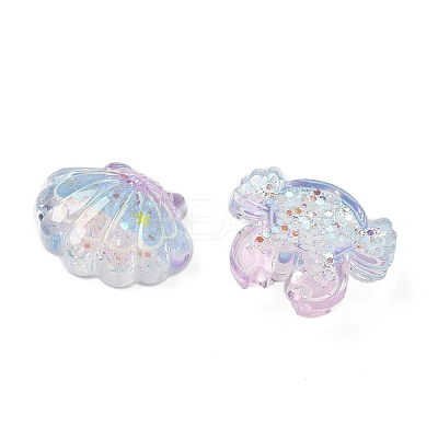 Transparent Resin Cabochons KY-G031-06-1