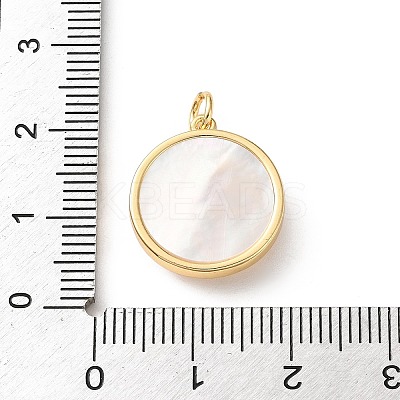 Brass Micro Pave Clear Cubic Zirconia Pendants CU-CBA03AF-06D-G-1