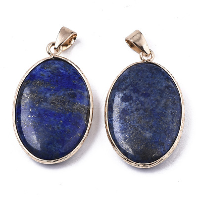 Natural Mixed Gemstone Pendants G-N326-31-1