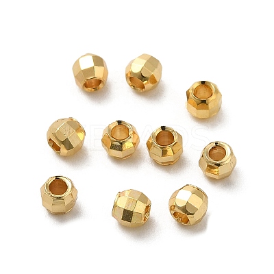 Brass Spacer Beads KK-P249-02B-G-1