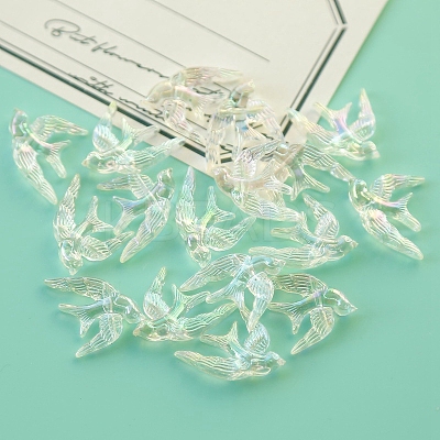 Acrylic Beads X-PW-WGE644D-01-1