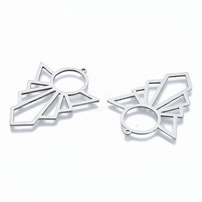 Non-Tarnish 201 Stainless Steel Pendants STAS-N090-LA965-1-1