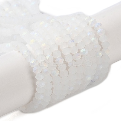 Imitation Jade Glass Beads Strands X1-EGLA-A034-J2mm-MB05-1