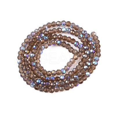 Electroplate Glass Beads Strands EGLA-A044-T2mm-L16-1