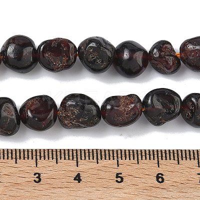 Natural Garnet Beads Strands G-G349-A01-8x10mm-1