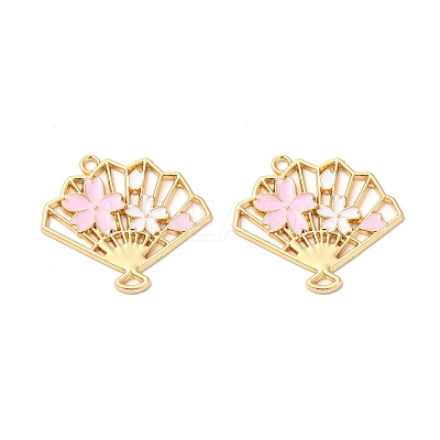 Alloy Enamel Pendants ENAM-C005-18G-1