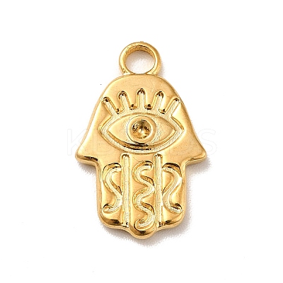 Ion Plating(IP) 304 Stainless Steel Pendants Rhinestone Settings STAS-E176-14G-1