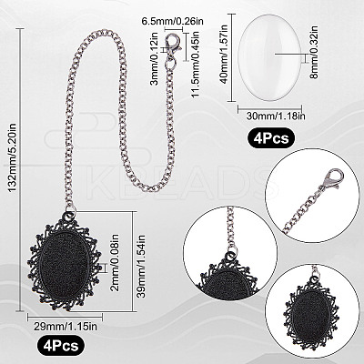 Alloy Graduation Cap Brim Chains Tassel Photo Charms DIY-SC0020-64-1